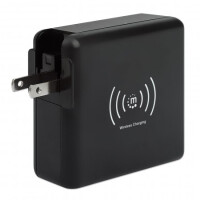 Manhattan 4-in-1 Reiseladegerät und Powerbank 8.000...