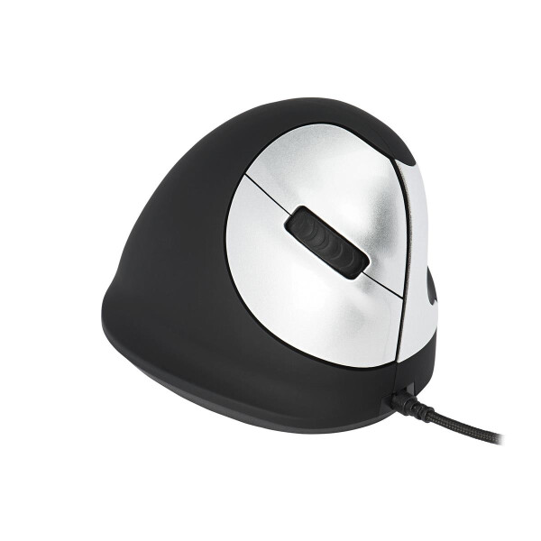 R-Go HE Mouse Vertical Mouse Large Left - Maus - Für Rechtshänder
