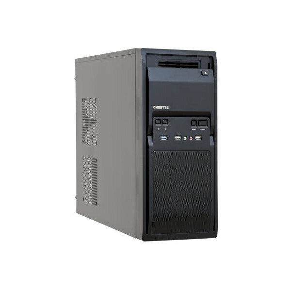 Chieftec LG-01B-OP - Midi Tower - PC - Schwarz - ATX - micro ATX - Heimbüro - 14 cm