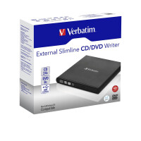 Verbatim Slimline - Laufwerk - DVD&plusmn;RW (&plusmn;R DL) / DVD-RAM