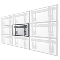 Neomounts by Newstar Videowall Wandhalterung - 50 kg - 81,3 cm (32 Zoll) - 190,5 cm (75 Zoll) - 200 x 200 mm - 600 x 400 mm