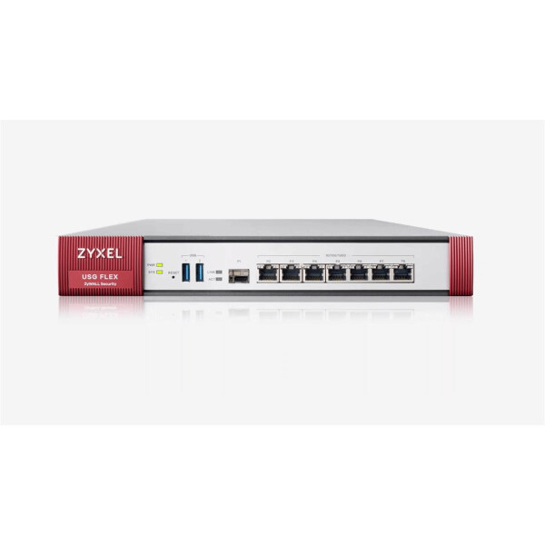 ZyXEL USG Flex 200 - 1800 Mbit/s - 450 Mbit/s - 100 Gbit/s - 60 Transaktionen/Sek - 45,38 BTU/h - 529688,2 h