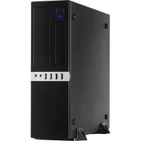 Inter-Tech IT-503 - Mini Tower - PC - Schwarz -...