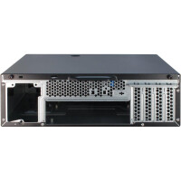 Inter-Tech IT-503 - Mini Tower - PC - Schwarz - Mini-ITX,uATX - Metall - Heimbüro
