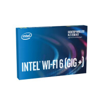 Intel &reg; Wi-Fi 6 (Gig+) Desktop-Kit - Eingebaut - Kabellos - PCI Express - WLAN - Wi-Fi 6 (802.11ax) - 2402 Mbit/s