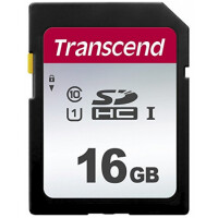 Transcend 16GB - UHS-I - SD - 16 GB - SDHC - Klasse 10 - NAND - 95 MB/s - 10 MB/s