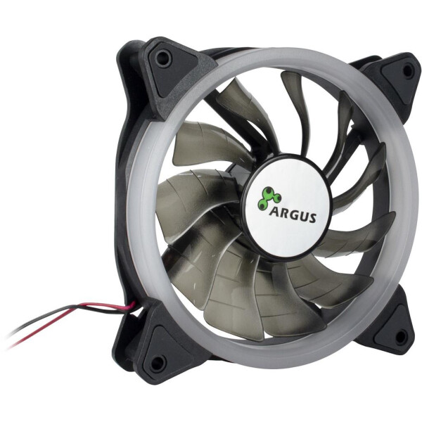 Inter-Tech Argus RS-051 RGB - Computergehäuse - Ventilator - 12 cm - 900 RPM - 22 dB - 50,12 cfm