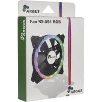 Inter-Tech Argus RS-051 RGB - Computergehäuse - Ventilator - 12 cm - 900 RPM - 22 dB - 50,12 cfm