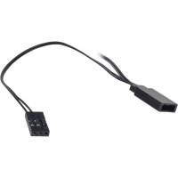Inter-Tech Argus RS-051 RGB - Computergehäuse - Ventilator - 12 cm - 900 RPM - 22 dB - 50,12 cfm
