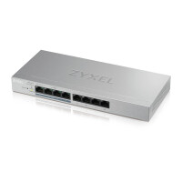 ZyXEL GS1200-8HP v2 - Managed - Gigabit Ethernet (10/100/1000) - Vollduplex - Power over Ethernet (PoE)