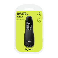 Logitech Wireless Presenter R400 - RF - USB - 15 m - Schwarz