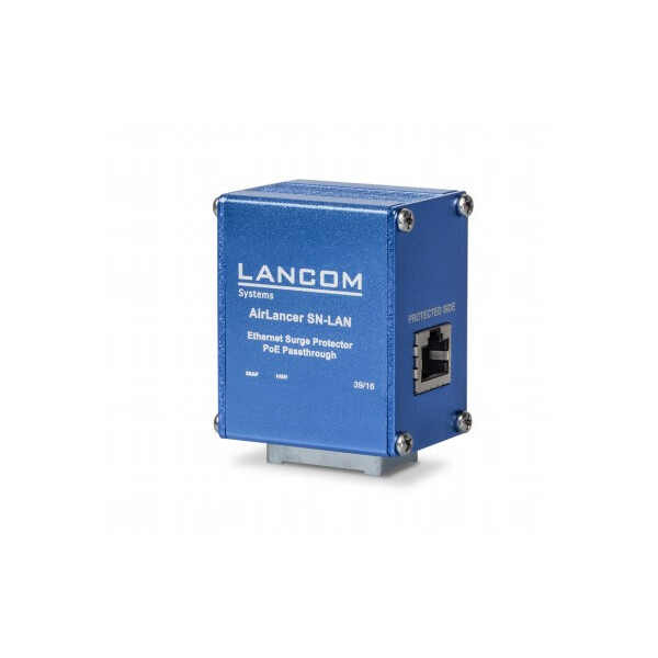 Lancom AirLancer SN-LAN - 1000 Mbit/s - IEEE 802.1af,IEEE 802.3,IEEE 802.3ab,IEEE 802.3at,IEEE 802.3u - Gigabit Ethernet - 10,100,1000 Mbit/s - 1,2 A - Blau