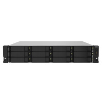 QNAP TS-1232PXU-RP - NAS - Rack (2U) - Annapurna Labs - AL324 - Schwarz