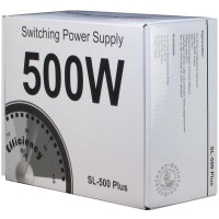 Inter-Tech SL-500 Plus - Stromversorgung (intern) - ATX12V 2.4