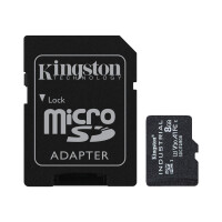 Kingston 8GB Industrial microSDHC C10 A1 pSLC Card+ SD-Adapter