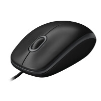 Logitech B100 - optische Maus - schwarz