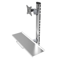 Techly Wandbefestigung mit Monitorhalterung für...