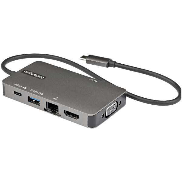 StarTech.com USB-C Multiport Adapter - USB-C auf 4K 30Hz HDMI oder 1080p VGA - USB Typ-C M