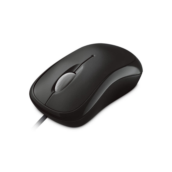 Microsoft 4YH-00007 - Beidhändig - Optisch - USB Typ-A - 800 DPI - Schwarz
