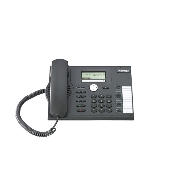 Mitel 5370 - DECT-Telefon - Freisprecheinrichtung - 350 Eintragungen - SMS (Kurznachrichtendienst) - Anthrazit