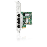 HPE 331T - Eingebaut - Verkabelt - PCI Express - Ethernet - 2000 Mbit/s - Gr&uuml;n - Grau
