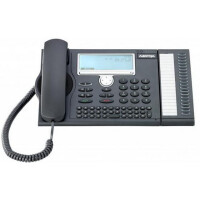 Mitel 5380 - DECT-Telefon - Freisprecheinrichtung - 350 Eintragungen - SMS (Kurznachrichtendienst) - Schwarz