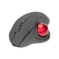 DIGITUS DA-20156 - Kabellose ergonomische Trackball Maus,...