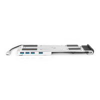 DIGITUS DA-90424 - Notebook Riser mit 5-Port USB 3.0 Hub...