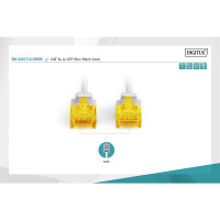 DIGITUS DK-1617-A-050S - CAT 6A U-UTP Slim Patchkabel,...