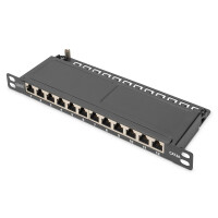 DIGITUS DN-91612S-SL-EA - CAT 6A Patch Panel,...