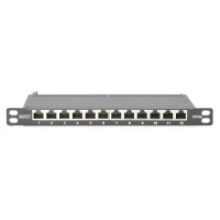 DIGITUS DN-91612S-SL-EA - CAT 6A Patch Panel,...