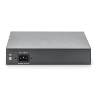 DIGITUS DN-95140 - 8-Port Gigabit Switch 8xRJ45 (6xPoE)+ 2G SFP 180W Support 802.3 af/at/bt standard