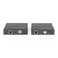 DIGITUS DS-55505 - HDBaseT 2.0 HDMI KVM Extender Set 4K/60Hz (4:2:0), 6x USB