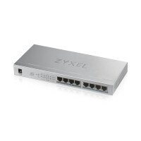 ZyXEL GS1008HP - Unmanaged - Gigabit Ethernet...