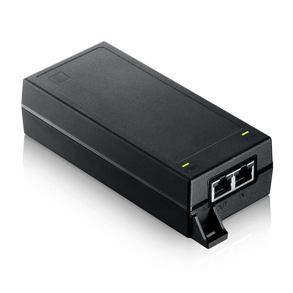 ZyXEL POE12-60W - 5 Gigabit Ethernet - 10,100,1000,2500,5000 Mbit/s - IEEE 802.3ab,IEEE 802.3bt,IEEE 802.3bz,IEEE 802.3u - Schwarz - 100-240 V - 50/60 Hz