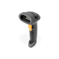 DIGITUS DA-81001 - 1D Barcode Scanner, Bi-direktional 200 Scans/sek, 2 m USB-RJ45 Kabel