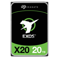 Seagate EXOS X20 20TB SATA 3.5IN 7200RPM 6GB/S 512E/4KN - Serial ATA - 20.000 GB