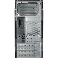 Inter-Tech IT-6505 Retro - Micro Tower - PC - Schwarz - uATX - 14 cm - 29 cm