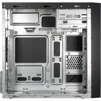 Inter-Tech IT-6505 Retro - Micro Tower - PC - Schwarz - uATX - 14 cm - 29 cm