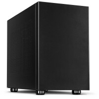 Inter-Tech IM-1 POCKET - Micro Tower - PC - Schwarz - ITX...