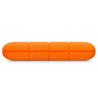 LaCie Rugged Mini - 2000 GB - 3.2 Gen 1 (3.1 Gen 1) - 5400 RPM - Orange - Silber
