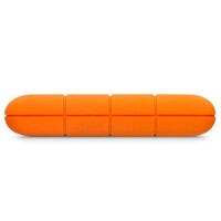 LaCie Rugged Mini - 2000 GB - 3.2 Gen 1 (3.1 Gen 1) - 5400 RPM - Orange - Silber