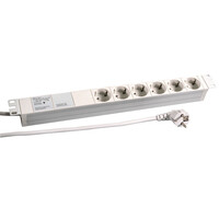 EFB Elektronik 19" 1HE Steckdosenleiste 6 x CEE 7/3...