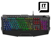 Sharkoon Tastatur Skiller SGK4 Gaming Keyboard IT Layout...