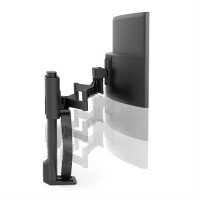 Ergotron TRACE Single Monitor Panel Clamp Matte