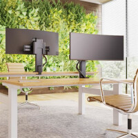 Ergotron TRACE Single Monitor Panel Clamp Matte