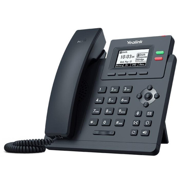 Yealink SIP-T31G - IP-Telefon - Grau - Kabelgebundenes Mobilteil - 1000 Eintragungen - LCD - 5,84 cm (2.3 Zoll)