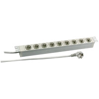 EFB Elektronik 19" 1HE Steckdosenleiste 9 x CEE 7/3,...