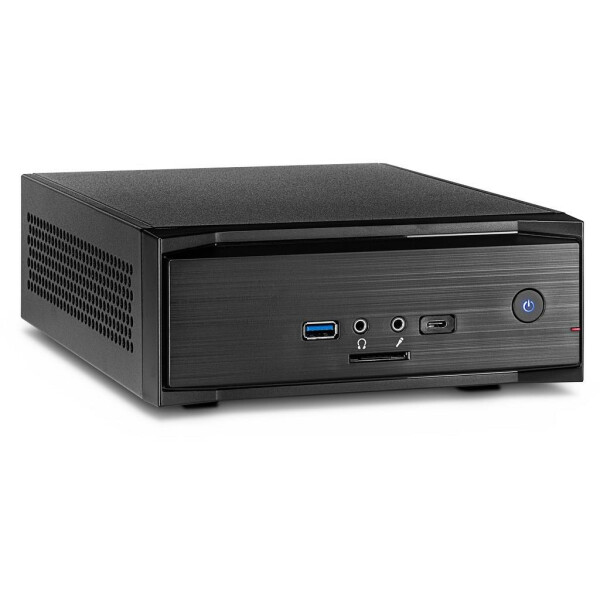 Inter-Tech MW-01 II - Mini Tower - PC - Schwarz - ITX - 4 cm - CE