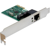 Inter-Tech ST-705 - Eingebaut - Verkabelt - PCI Express - Ethernet - 1000 Mbit/s